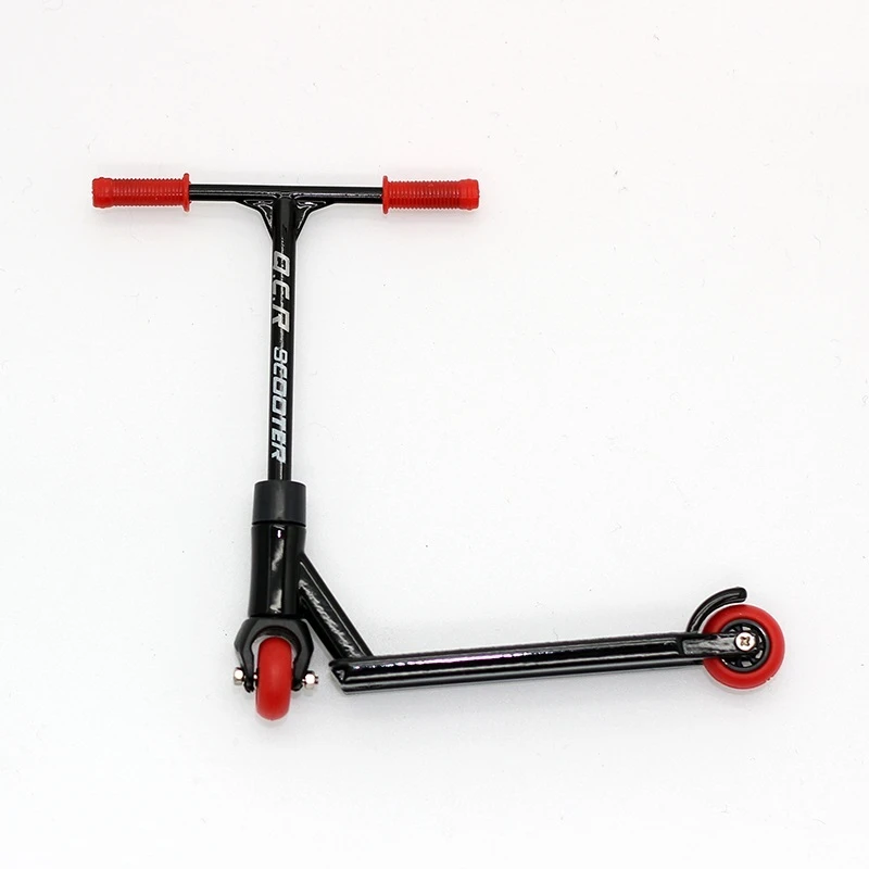 Tiny Metal Finger Scooter Toy Boarding Tech Decks Skateboard Game