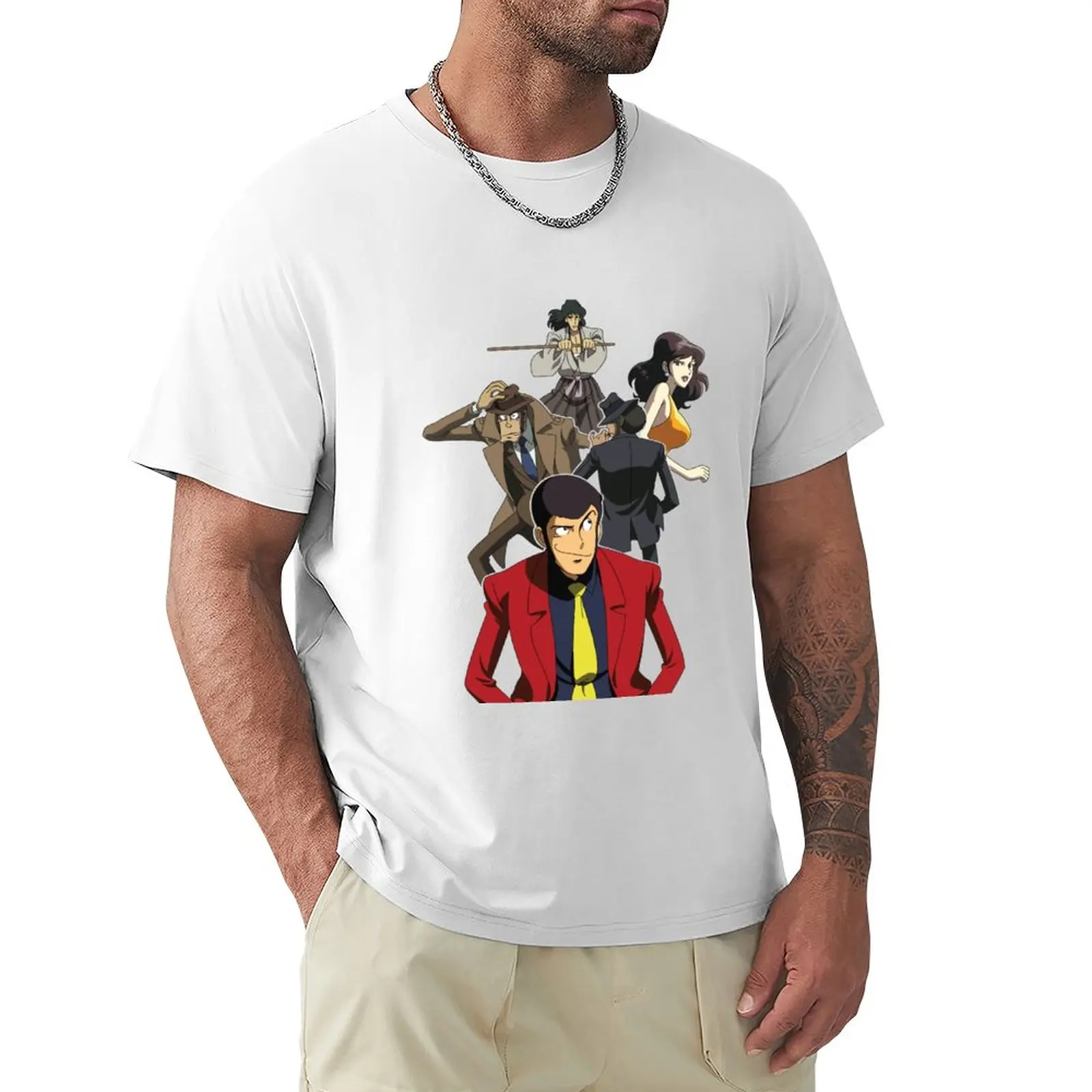 Lupin Iii T-Shirt Customs Customs Progetta I Tuoi Vestiti Da Uomo
