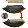 Model 2.0 Traveler hammock Outdoor anti roll and anti mosquito hammock Double person sunshade camping hammock with mosquito net 3
