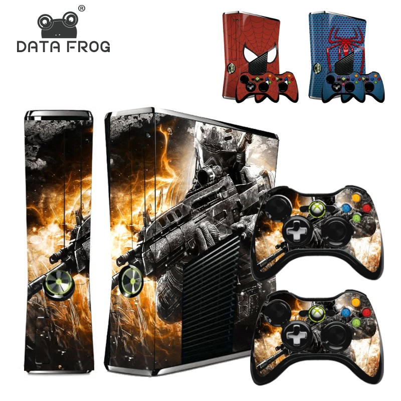 Game Console Protective Skin Gamepad Protective Skin Stickers For Xbox 360 Slim Console 2 Controller