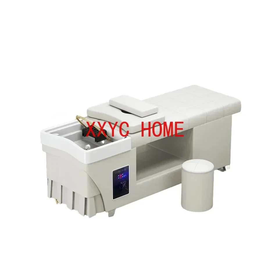 Japanese Head Spa Shampoo Chair Luxury Massage Fumigazione Attrezzature Per Capelli Sedia Stylist Lettino Massaggio Equipment Mq50Sc