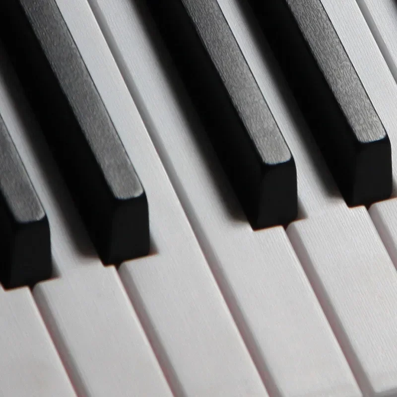 Rechargeable Electronic Organ 61 Keys Children's Musical Piano with Microphone Wood Grain Keyboard Kids Professional Toy Pianos