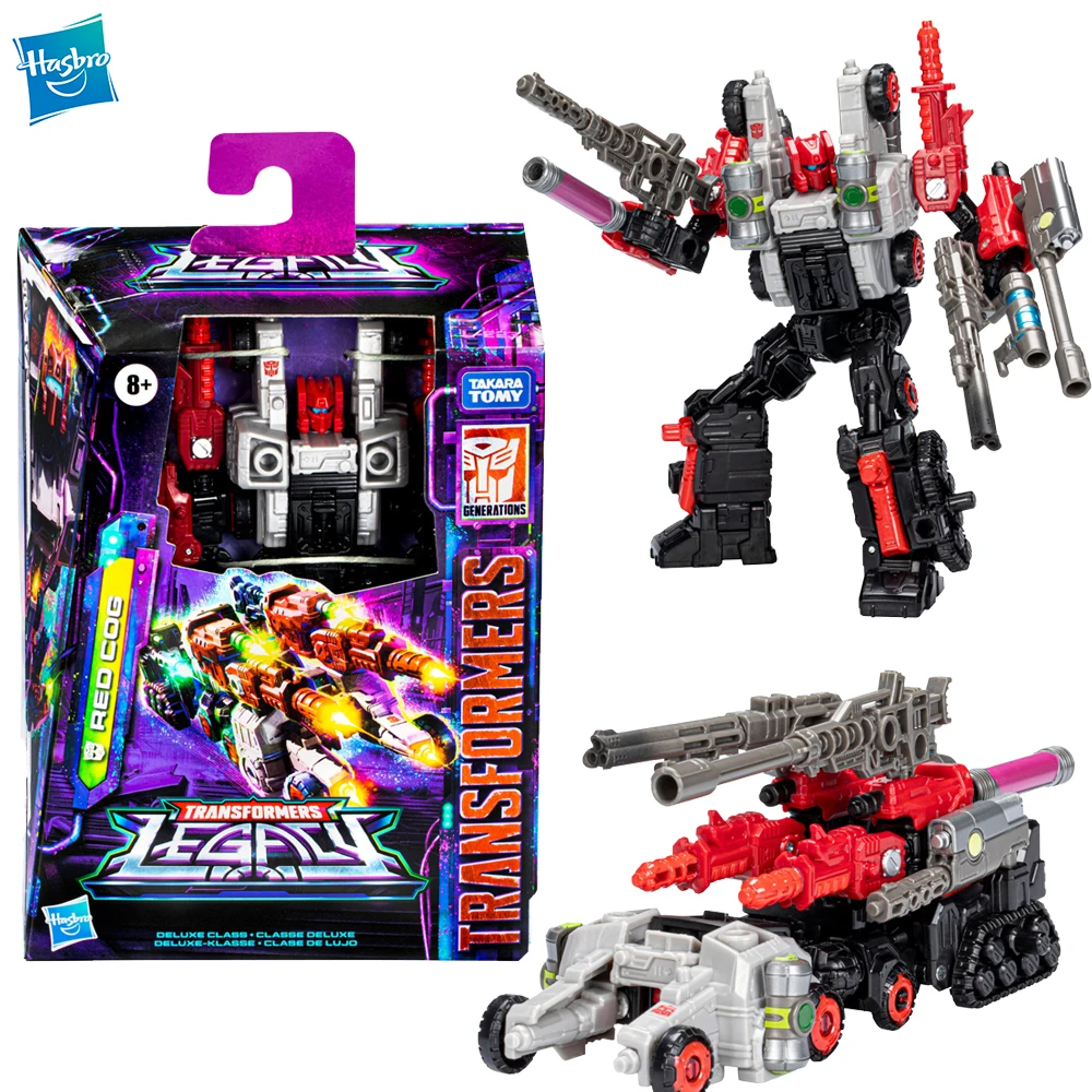 

[In-Stock] Hasbro Transformers Generations Legacy Deluxe Red Cog 5.5-Inch Original Anime Action Figures Collectible Model Toys