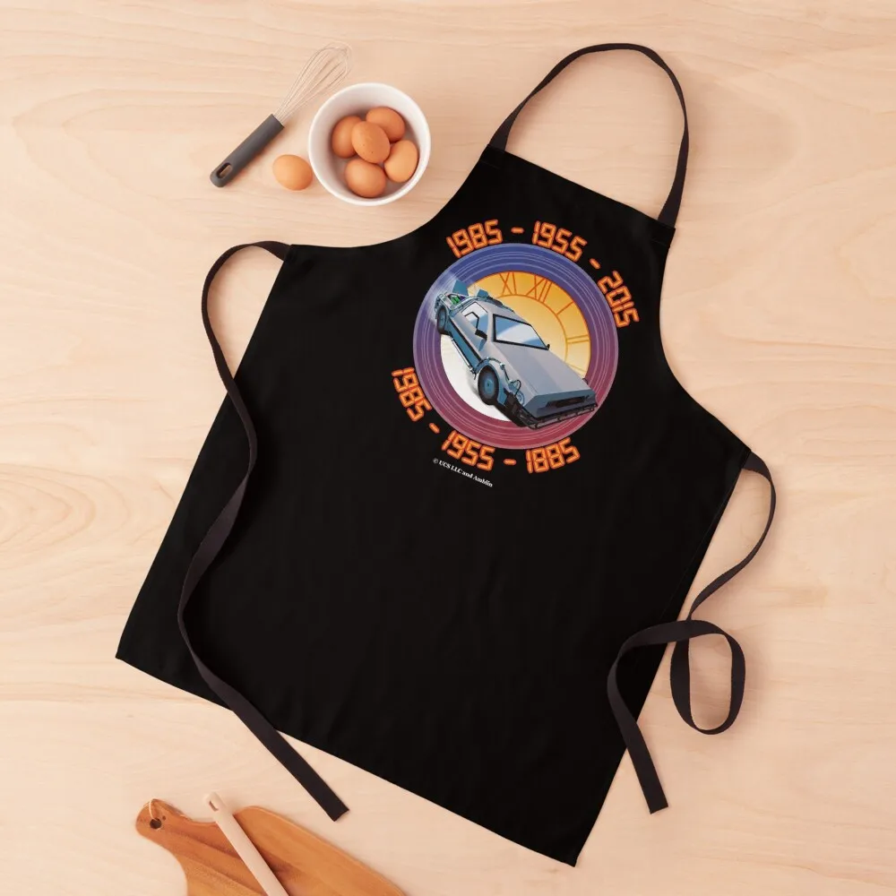 

Back to the future Apron Salon women's kitchens Kitchen Apron
