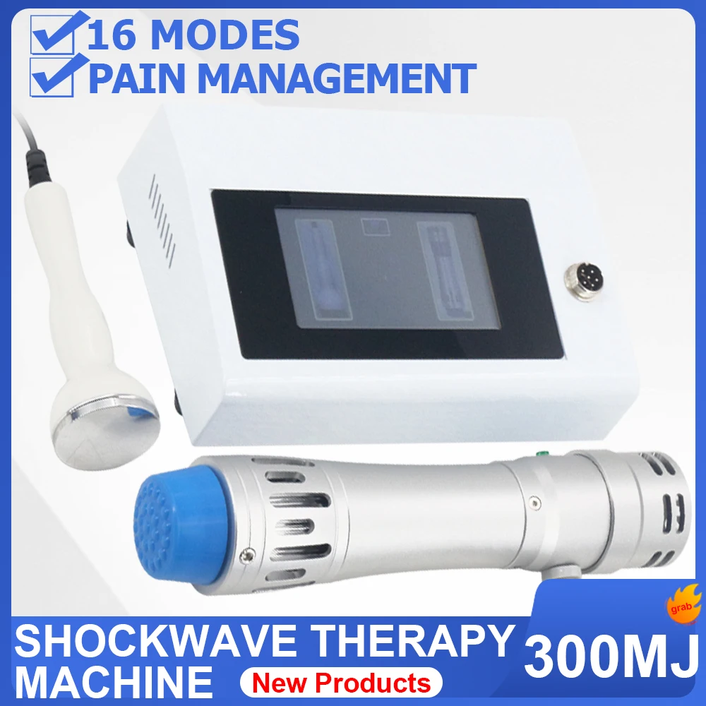 

300MJ Shockwave Therapy Machine Ultrasound Effective ED Treatment Body Pain Relief Relaxation Professional Shock Wave Massager