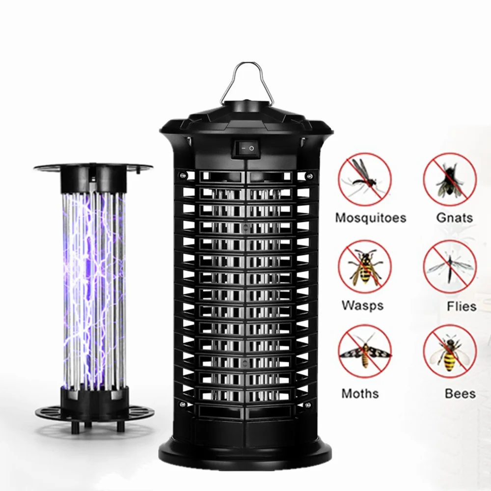 Bug Zapper Electric Shock Fly Killer 11W High Power Indoor Mosquito Killer Suitable For Home Garden Backyard Camping Ground