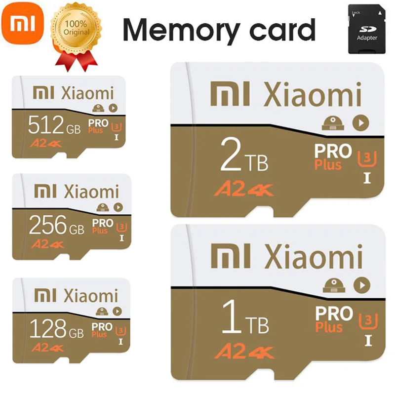 Xiaomi 2Tb High Speed Class10 1Tb Sd/Tf Flash Card Per Smartphone Sd Memory Card Mini Tf Card Per Telefono V30 Per Telefono/Xiaomi