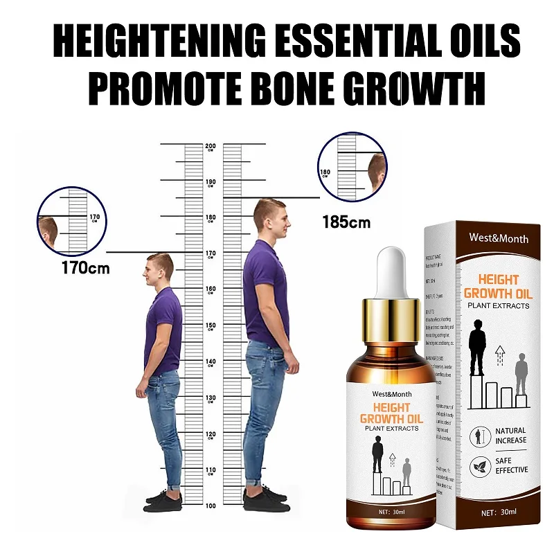 Height Increasing Oil Body Grow Taller Promote Bone Growth Heighten