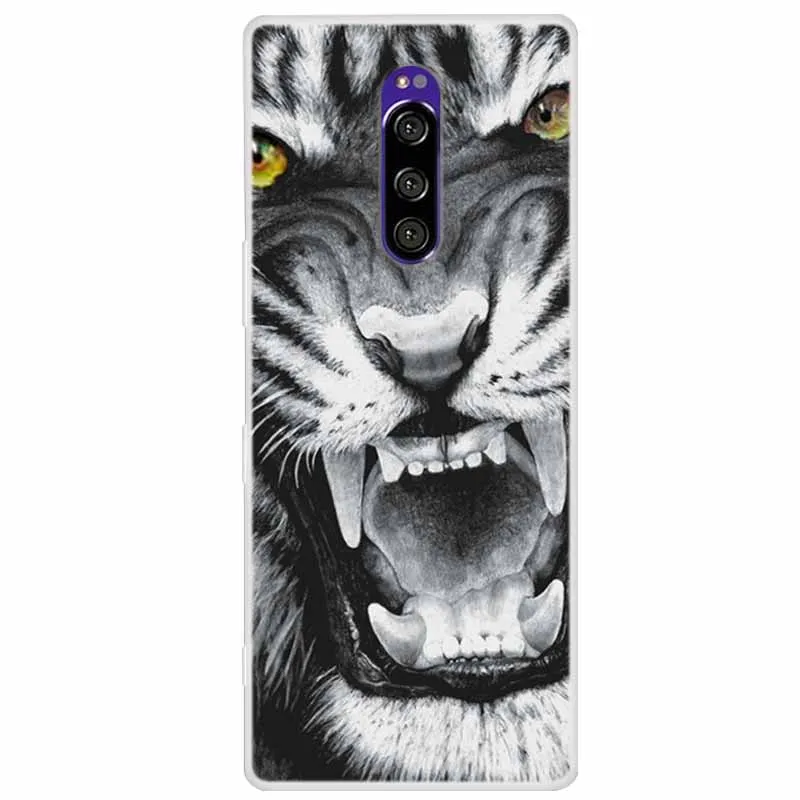 Luxury Animals Transparent Phone Case Cover - Premium Design