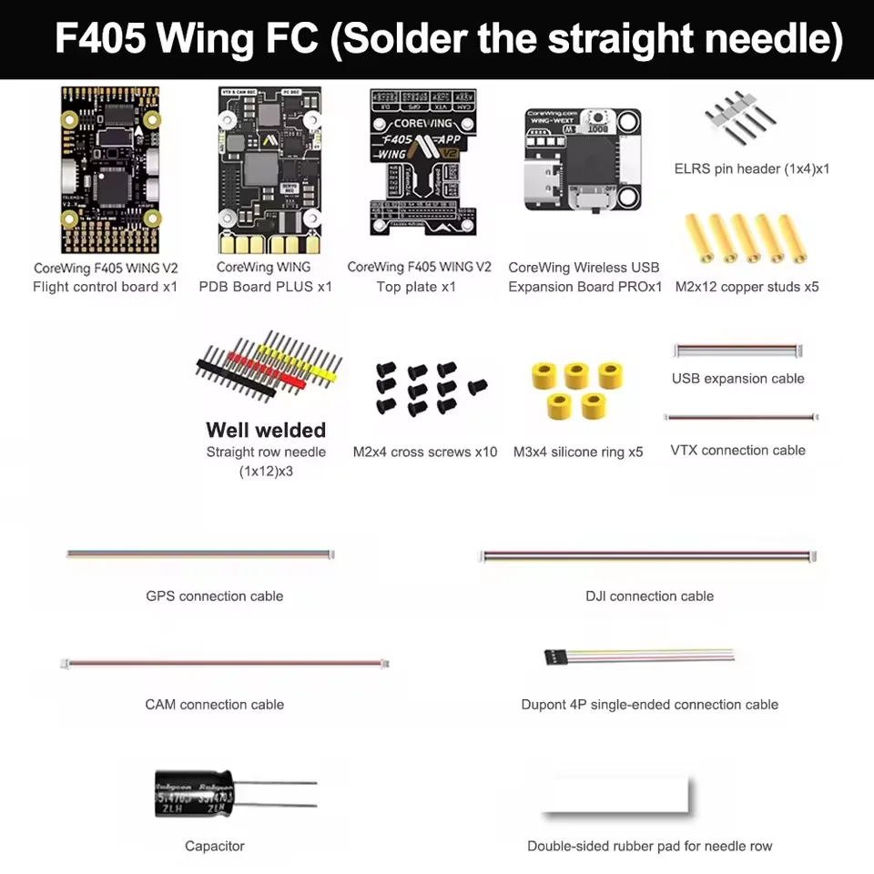 รูปสินค้า ชุดควบคุมโดรน COREWING F405 สำหรับ FPV Racing