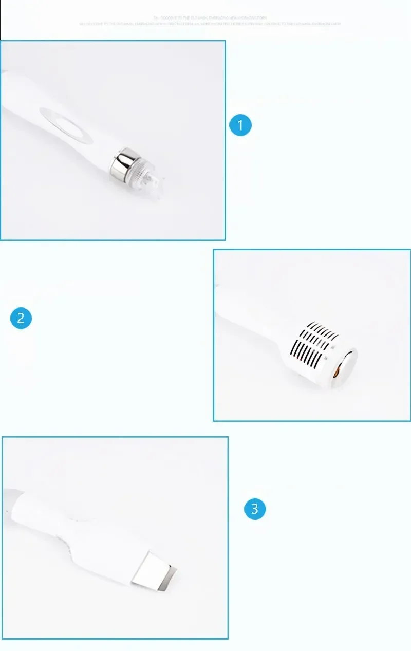 Hydrogen and Oxygen Bubble Facial Cleaning Device Image 4