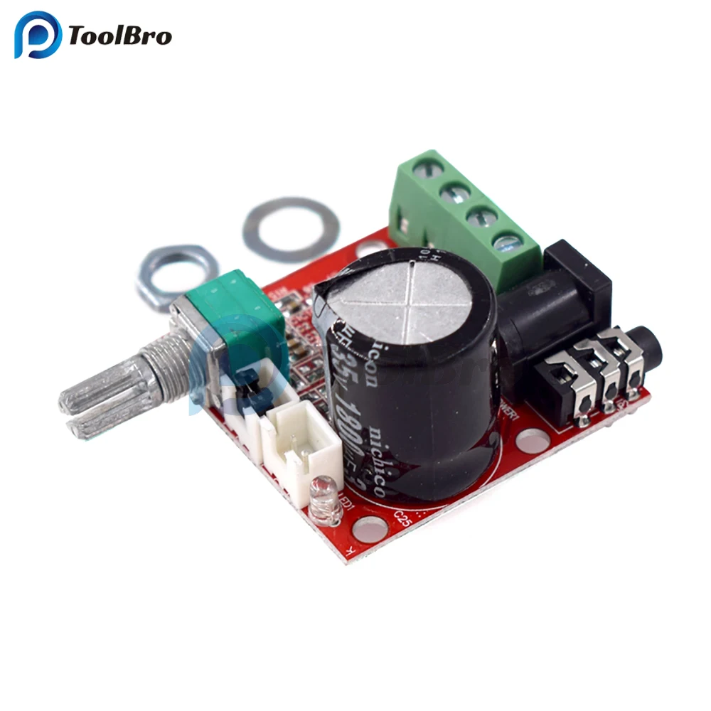 

12 В Mini Hi-Fi PAM8610 аудио стерео усилитель платы 2X10W двухканальный D Класс по самой низкой цене