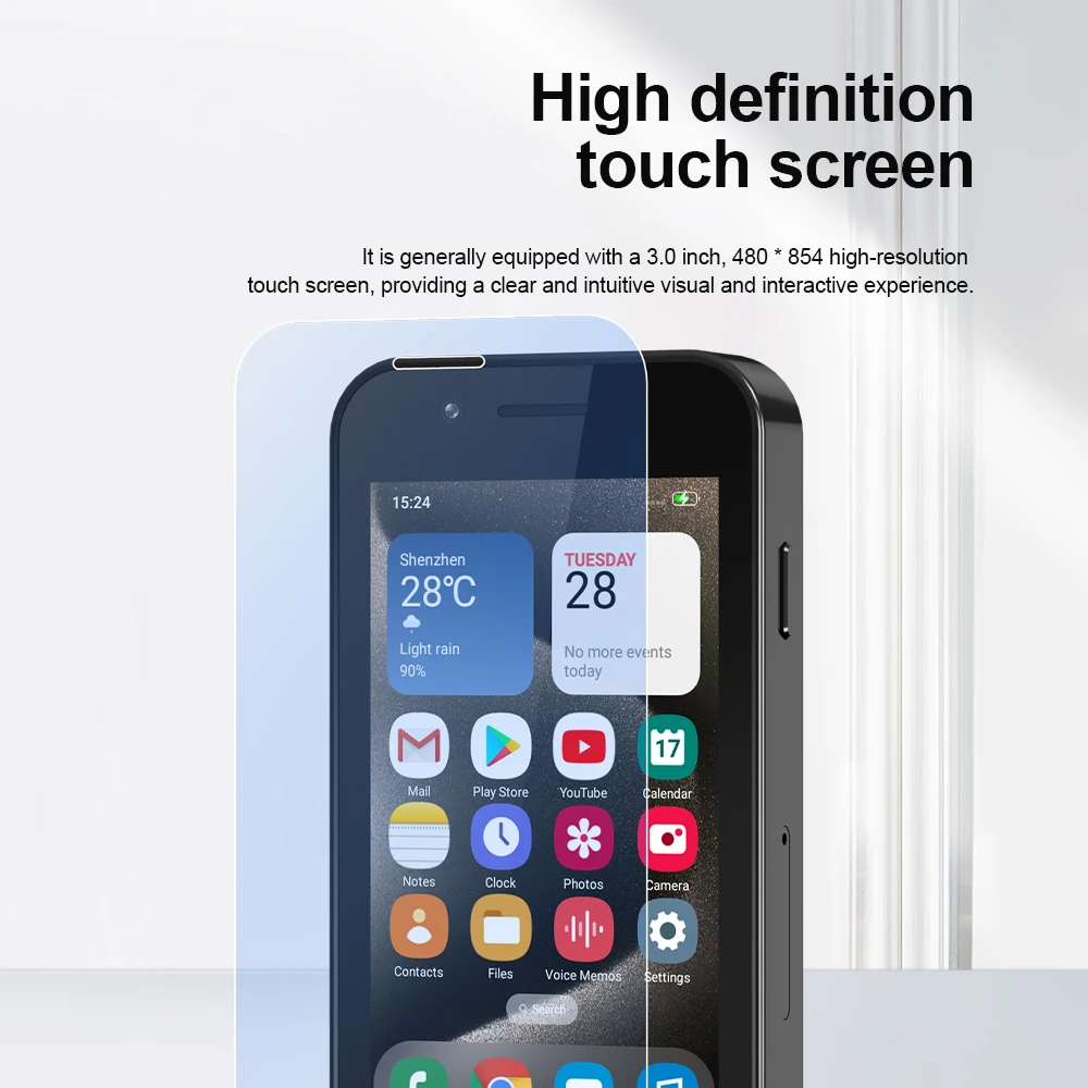 XUESEVEN KING1000 Mini Phone Smartphone 8.1 Android 3.0'' Display Dual SIM Standby 3G Wifi GPS Play Store 2GB 16GB Mobile Phones - Image 2