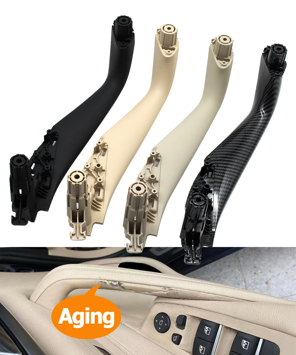 Передняя, задняя, левая, правая дверная ручка автомобиля, внутренняя ручка, сменная Накладка для BMW 5 серии M5 G30 G31 F90 2017-2021 51417438521