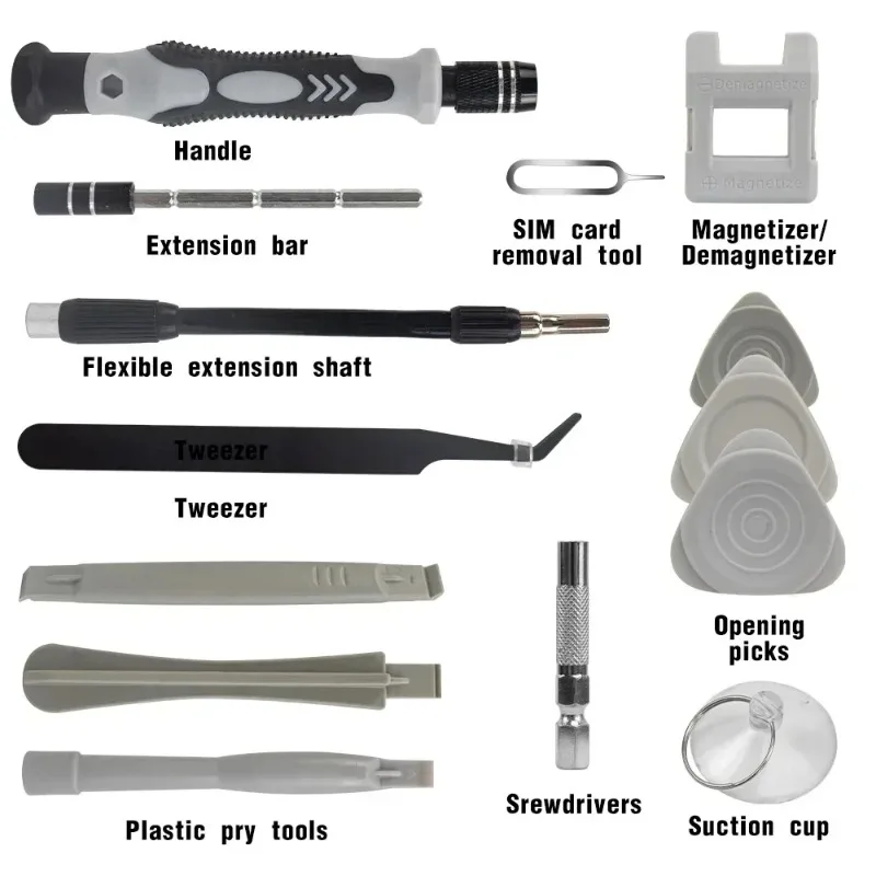 Precision Screwdriver Set with Case for Computer iPhone PC Household Electronics