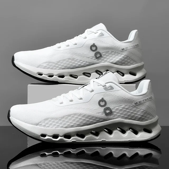 Fashion Cushioning Running Shoes for Men Lightweight Sneakers Breathable Tennis Shoes Non-Slip Sports Casual Walking Footwear 4