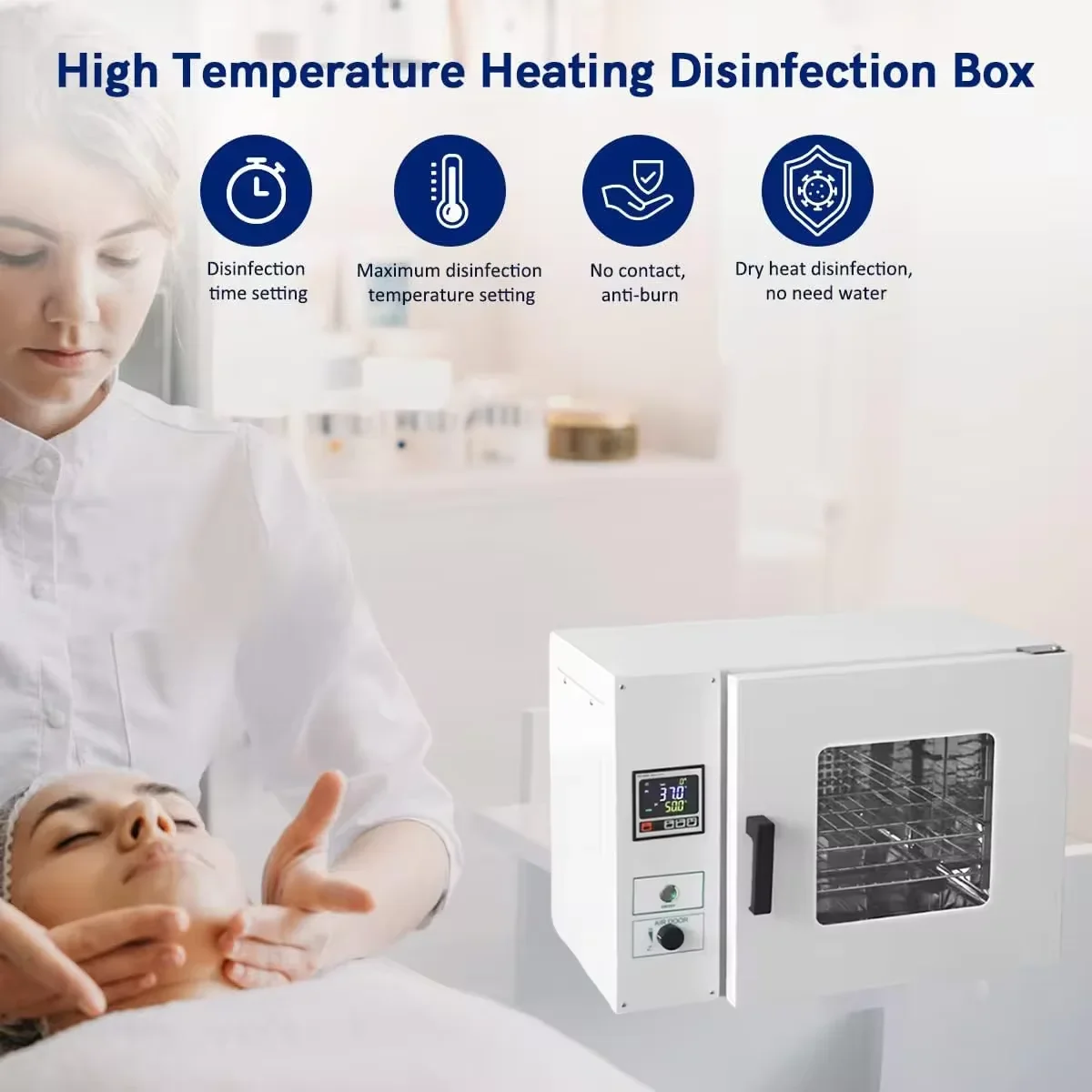IKEME 25L high temperature medical sterilizers lab drying oven disinfection cabinets dry hot air steriliser dry heat sterilizer 2