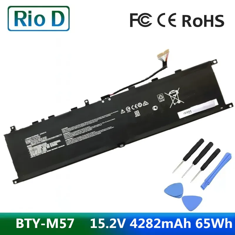 

BTY-M57 15.2V 4282mAh 65Wh Laptop Battery For Msi GP66 Leopard 10UG GP76
