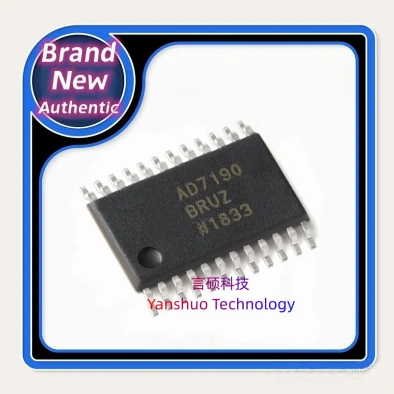 Ad7190Bruz-Reel 100% Originale, Chip Di Conversione Analogico-Digitale Adc 4.8Khz Interfaccia Adc Spi A 24 Bit A Bassissimo Rumore