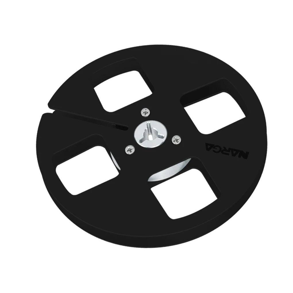 Sturdy 3 Hole Aluminum Alloy Tape Reel Unwinder Parts Is Empty Reel For To Tape 4 Holes