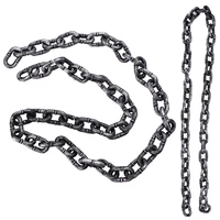 2Pcs Halloween Fetter Prop Simulation Iron Chain Prop Prisoner Chain Prop Halloween Costume Prop Decor Chain For Halloween Party 1