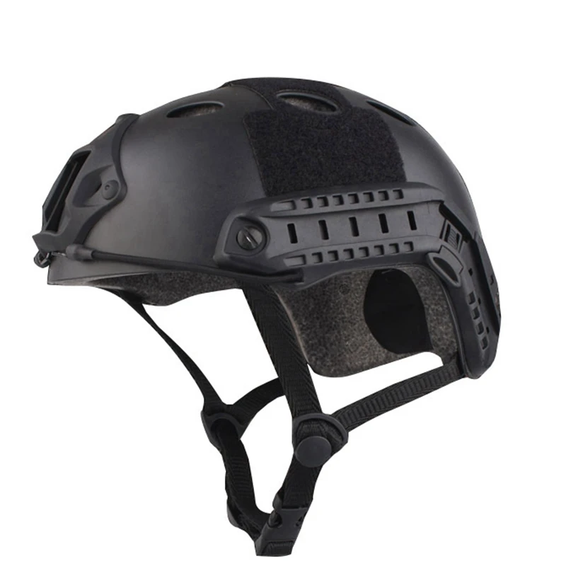 Swat Airsoft FAST Helmet Military Army Tactical Helmet Black Protective