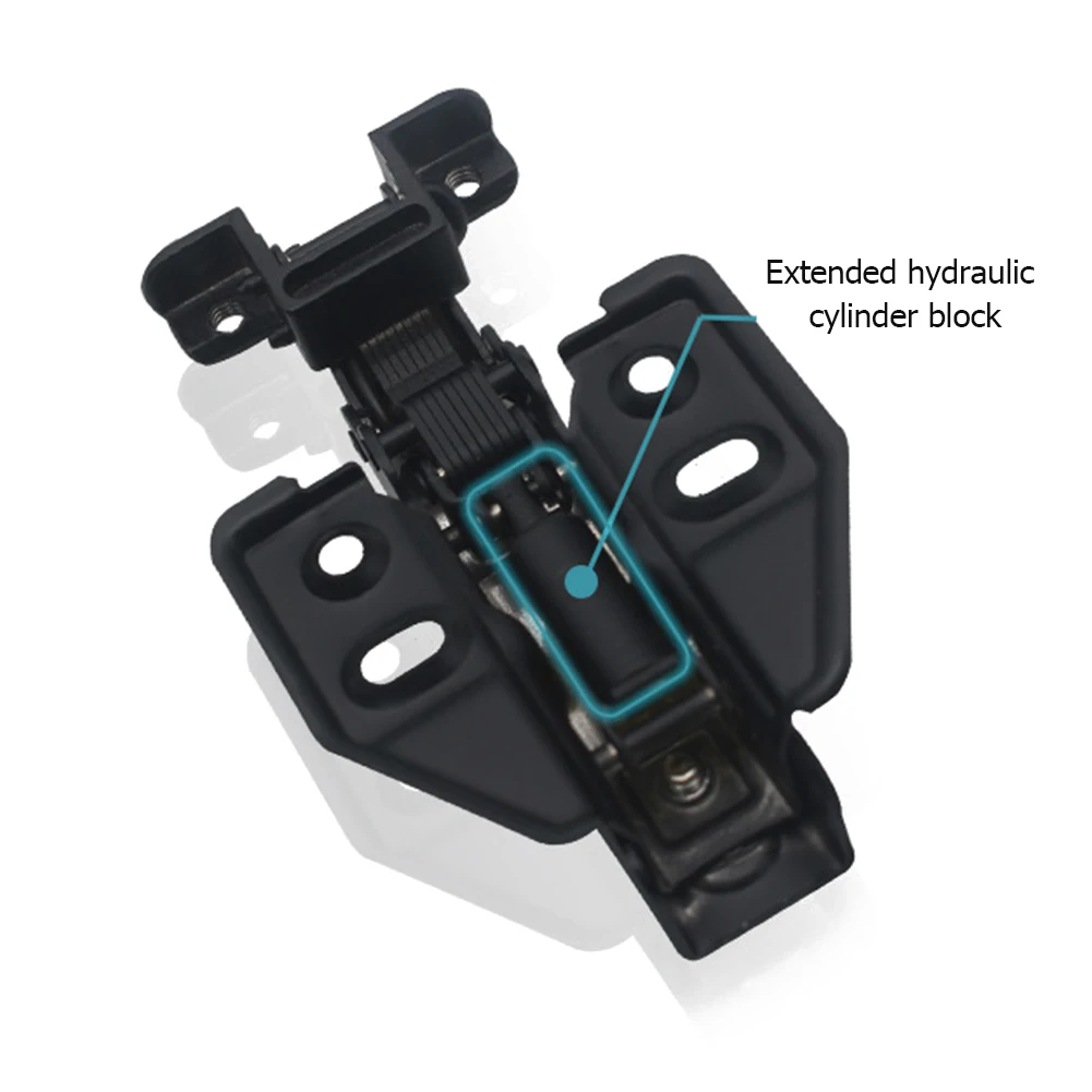 Aluminum Frame Door Hinge Cold Rolled Steel Hydraulic Damping Pad Silent Hinge