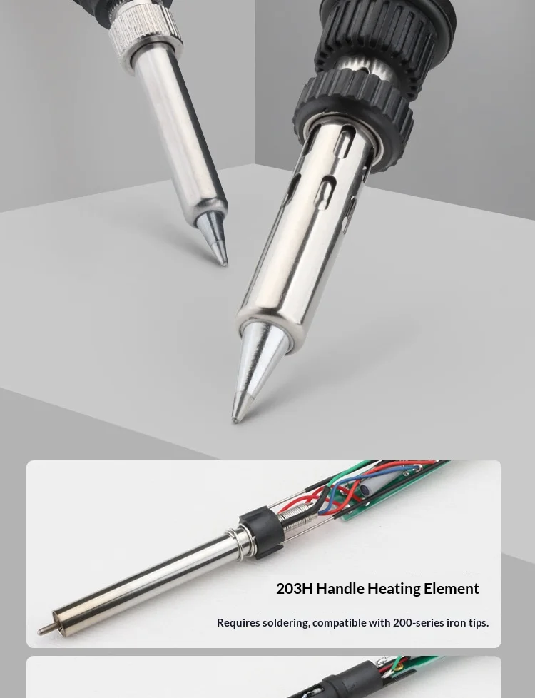 JH 205H 150W High Frequency Soldering Station 100-600℃ Digital Control Anti-stat