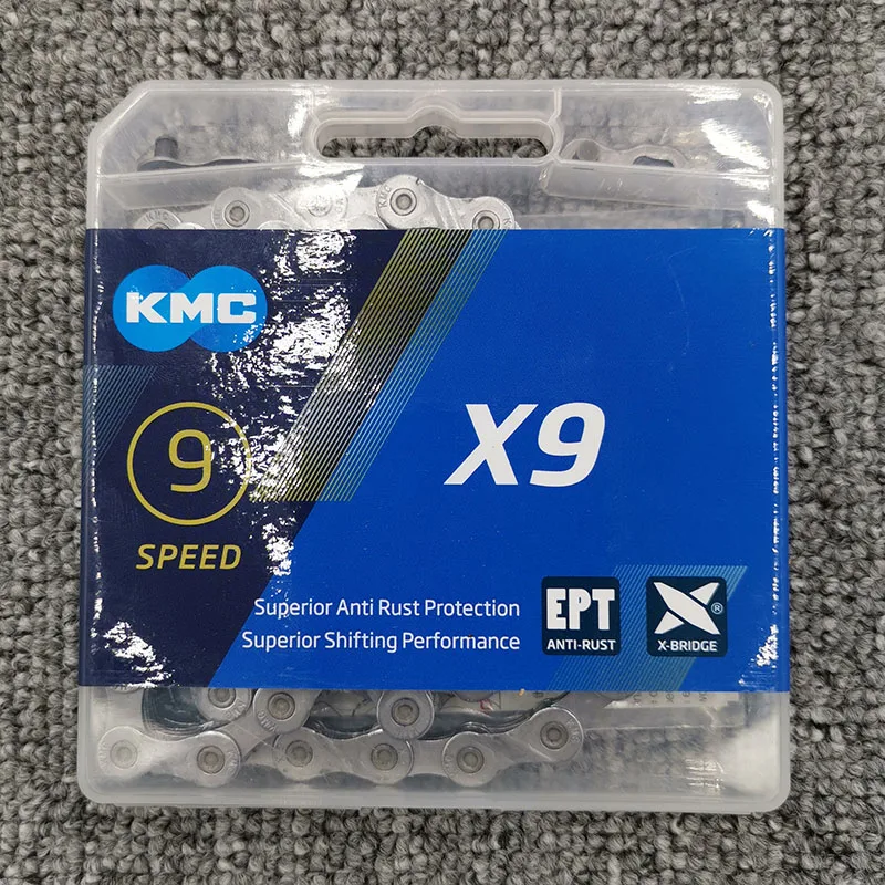 

KMC Chain New Packaging 9-speed Boxed X9 EPT Anti-rust