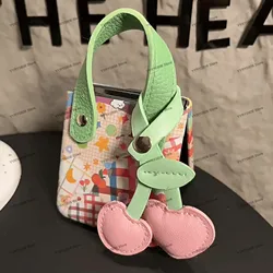 Cute Korean Rose Kitten Phone Case with Cherry Pendant Wristband for Z Flip6 or 7 FE (A)