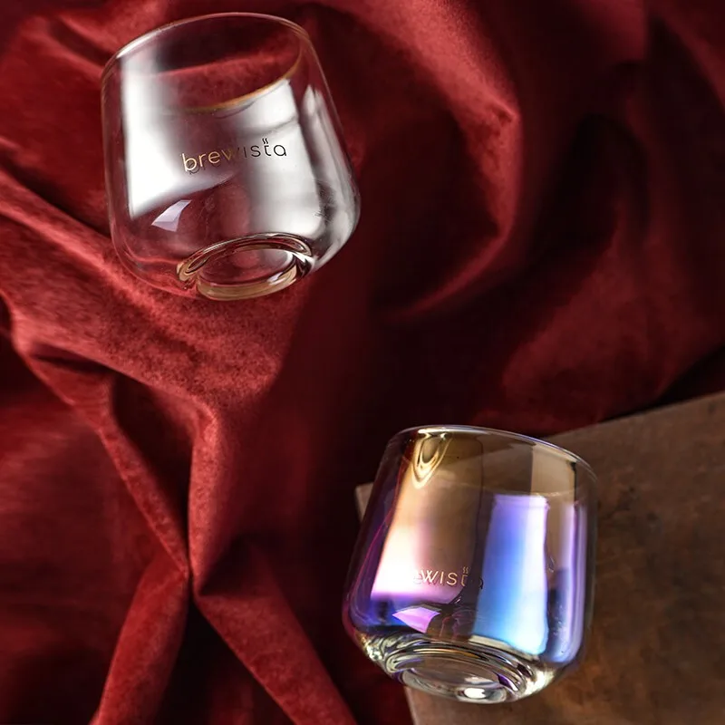 Brewista heat resistant glass, hand brew coffee cup, single product cup, Ins Style, household water drinking cup