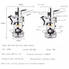 Electric Herbs Spices Nuts Grains Coffee Bean Grinder Mill Grinding DIY Tool Home Medicine Flour Powder Crusher 2