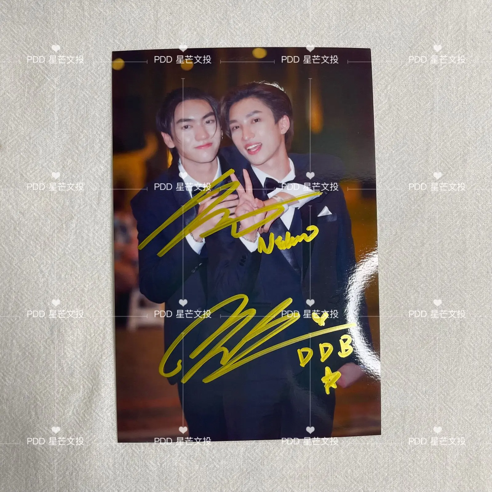 BossNoeul サイン入りポラロイド　Love in the air ポラロイド サイン付き BossNoeul love in the air