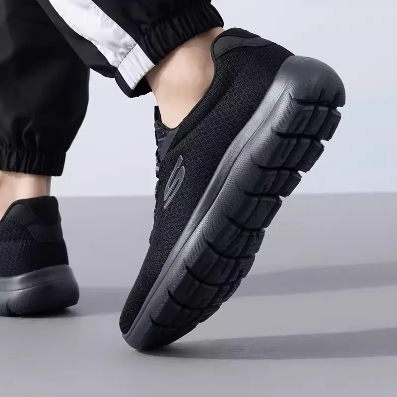 Skechers men's sneakers Summer breathable mesh casual walking