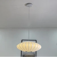 Denmark Designer Silk Pendant Lamp Living Room Hotel Hall Restaurant Hanglamp Home Decoration LED Lighting Factory Direct Sales 2