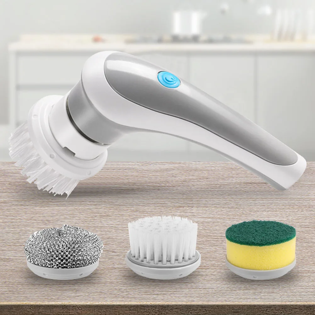 Wireless Electric Cleaner Brush Multifunctional 360 Degree Power Scrubber  Handheld IPx7 Waterproof for Housework Window Bathroom - AliExpress