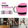 5 PC kickboxing bounce training leg resistance running stretcher kickboxing strength training anklet buckle set 4