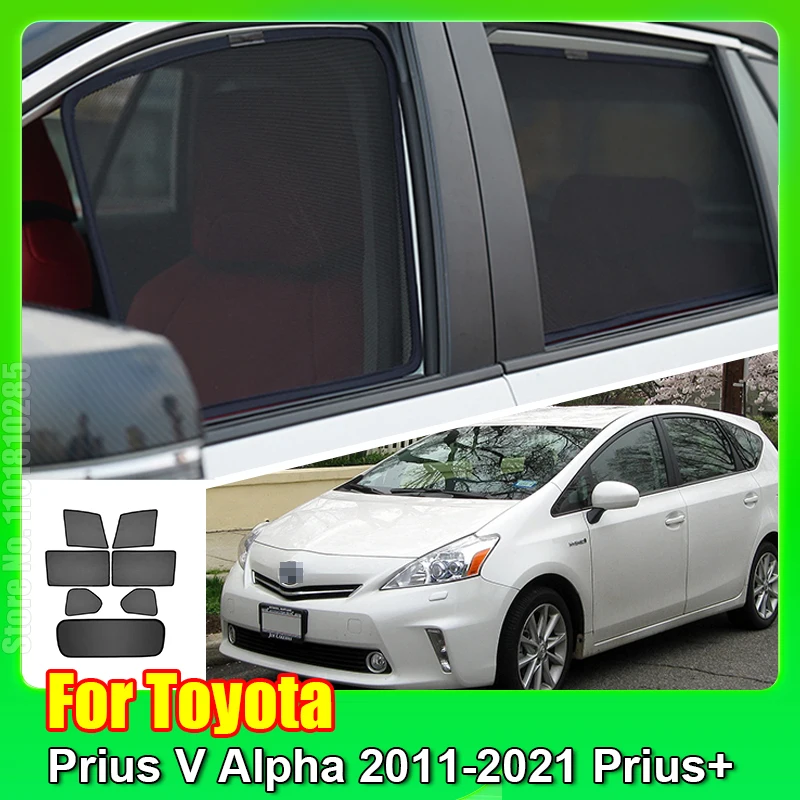 For Toyota Prius V Alpha 20112021 Prius+ Car Window SunShade Shield