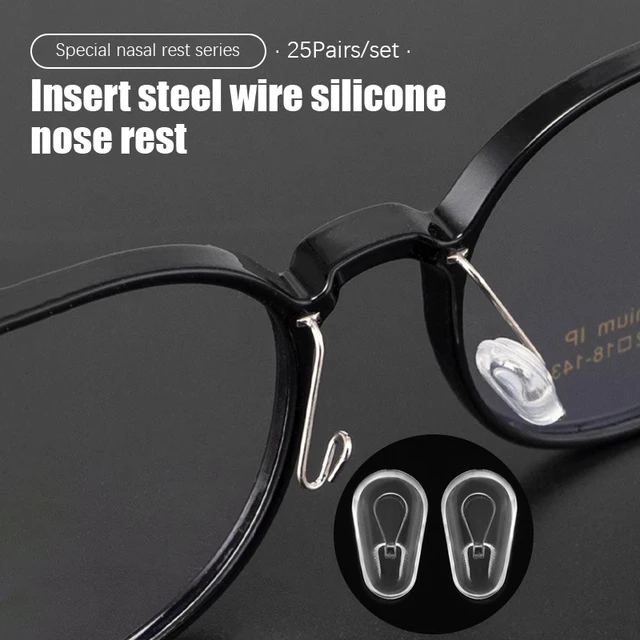 26 Pares De Accesorios Antideslizantes Para Gafas - Almohadillas Nasales Y Soporte Para Orejas