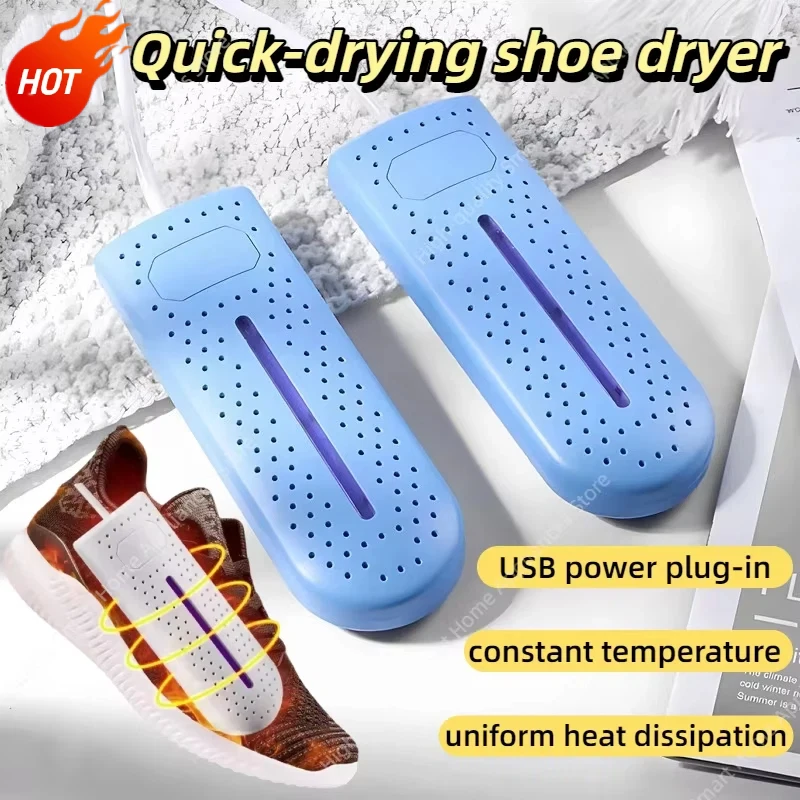 Intelligent Shoe Deodorizing Dryer Drying Machine Constant Temperature Heating USB Portable Shoe Sock Timed Dryer For Travel New 1