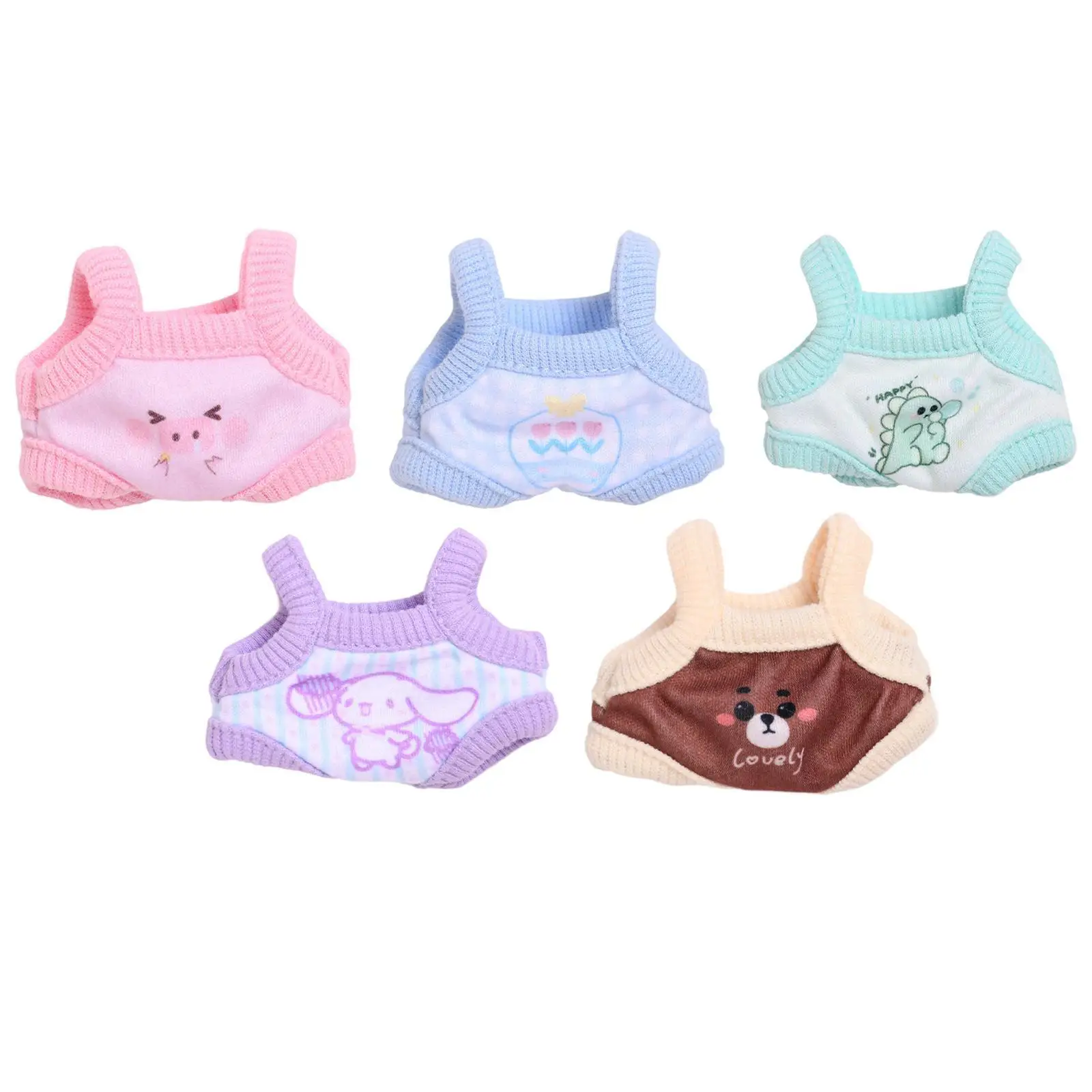 Fashion Dolls Jumpsuit Costume Accessories for 17cm Dolls Halloween Gifts