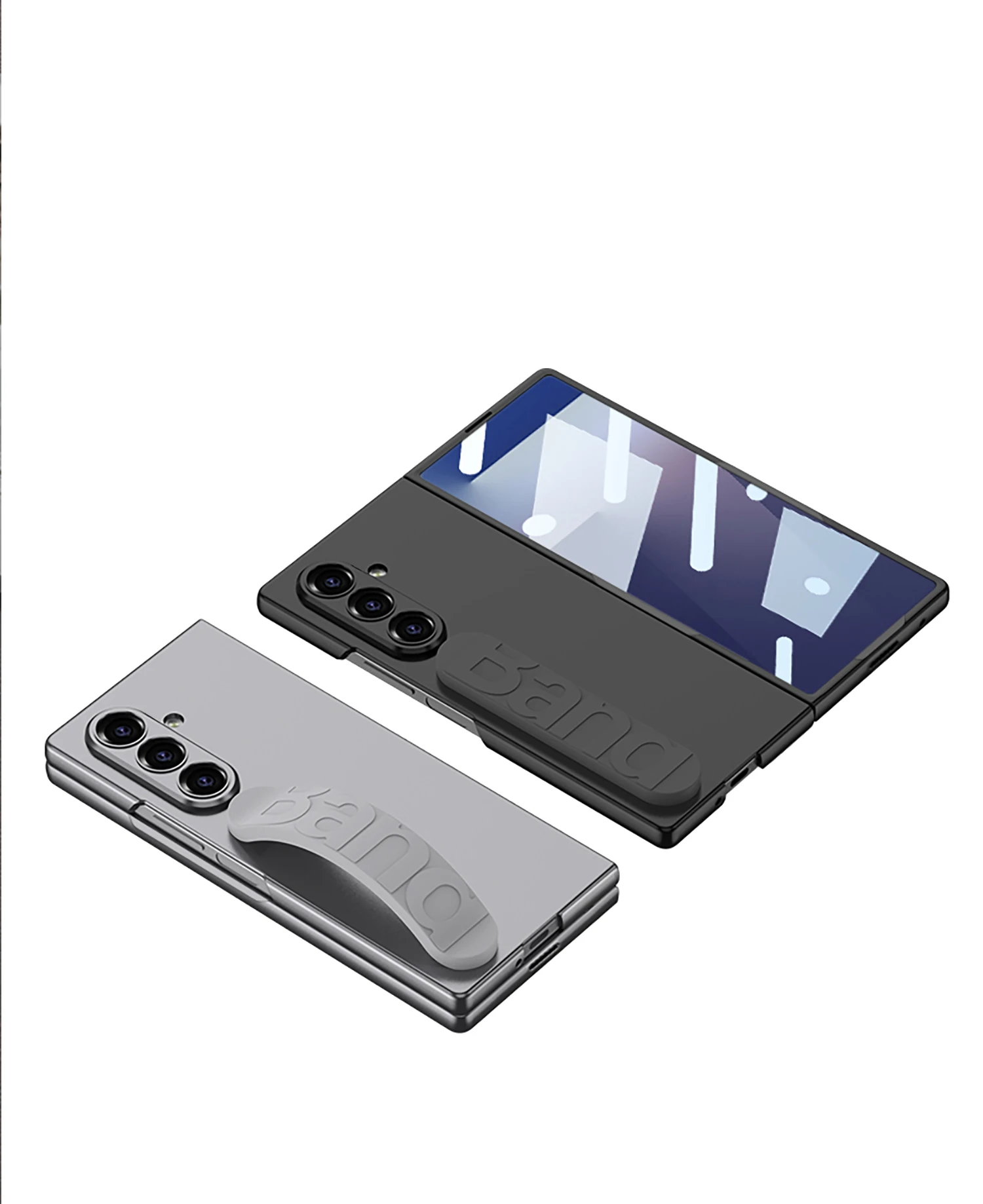 Ultra-thin Silicone Wristband Case For Samsung Galaxy Z Fold 7 Outer Screen Prot