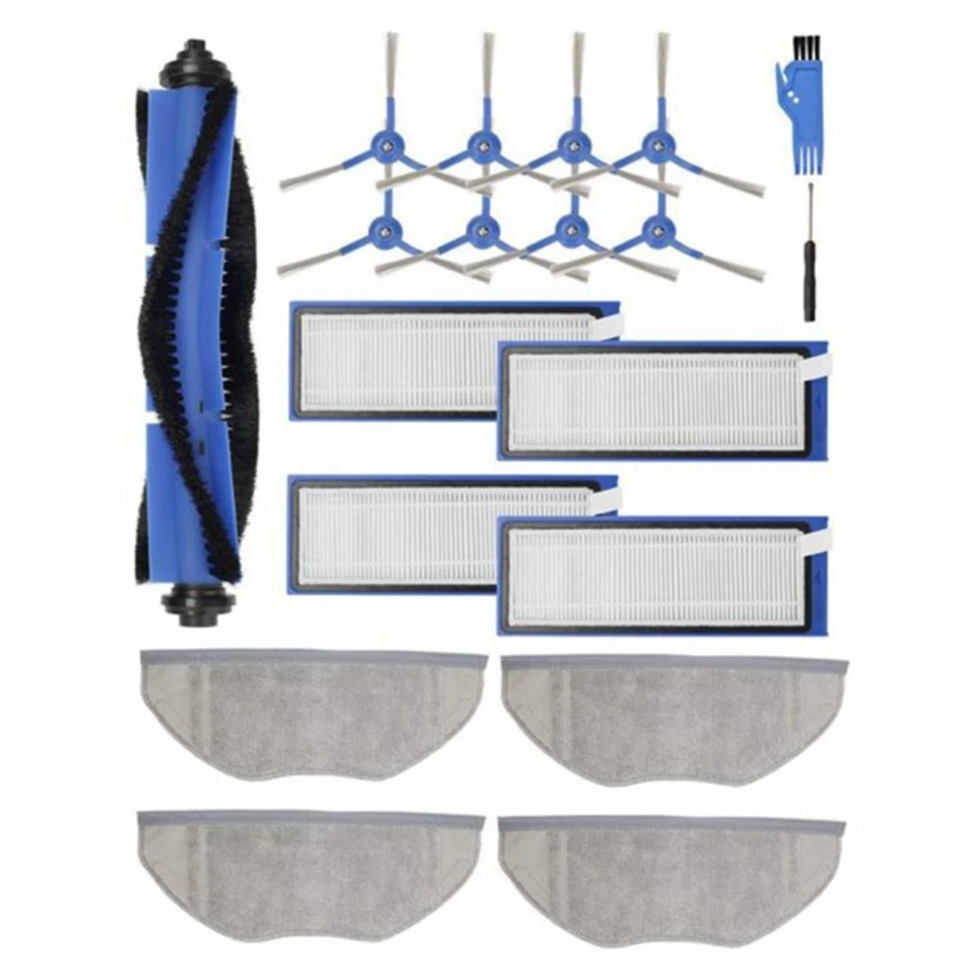 1Set Vacuum Cleaner Accessories Replacement Parts Kit for Eufy RoboVac