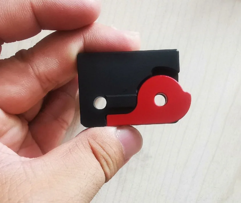Impressora 3d Atualização de Alumínio Cnc Usinado z Motor Mount Belt Tensor Kit Funssor-voron2.4 r2 - Imagem 2