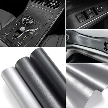 Brushed Aluminum Vinyl Wrap Film 1