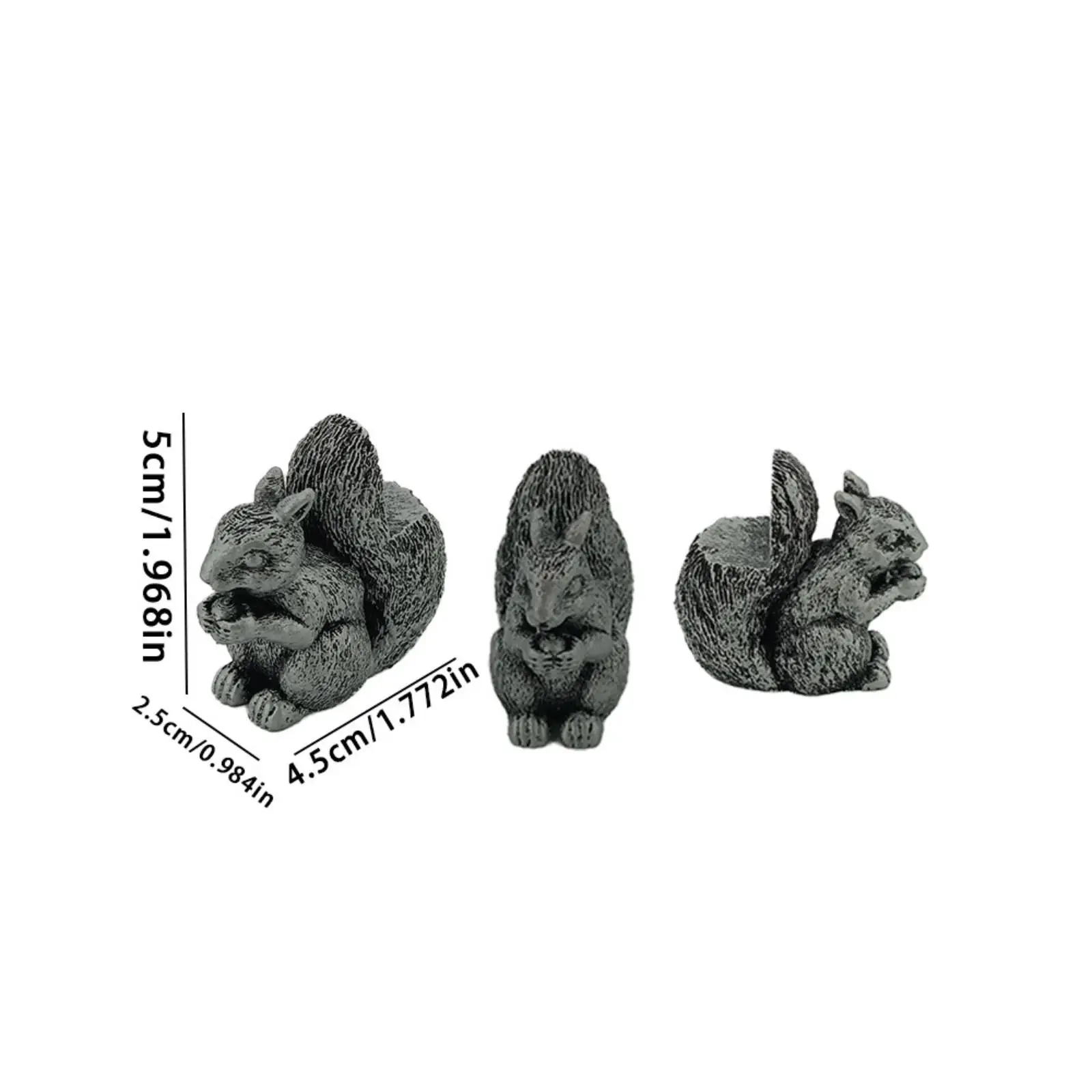 3x Plant Pot Feet Animal Figures Plant Stand for Offices Living Room Outdoor