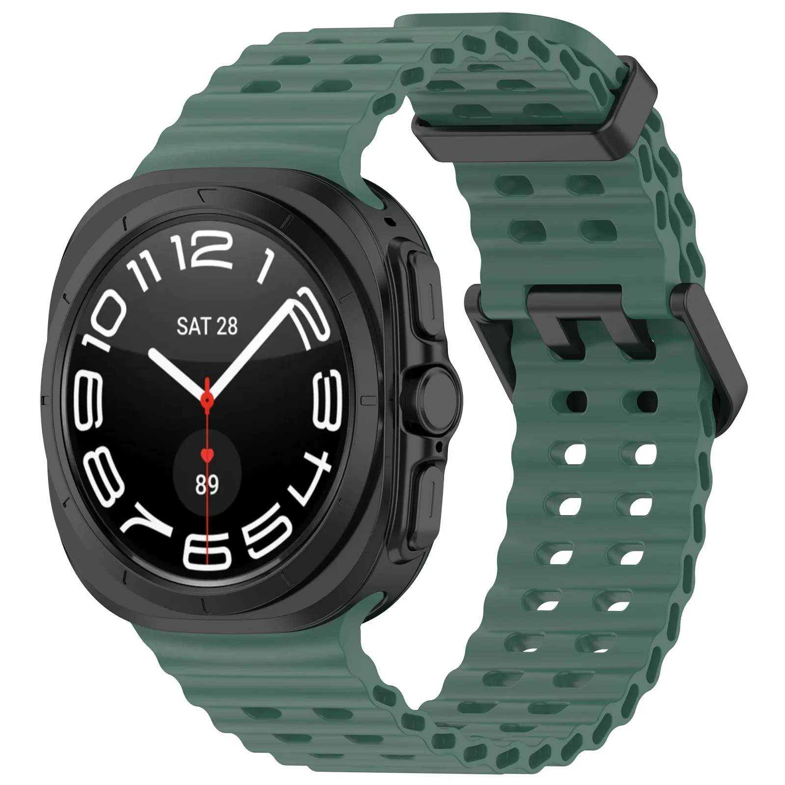 Silicone Sport Bracelet for Marine Band Watches - 47mm, Ultra Durable & Stylish