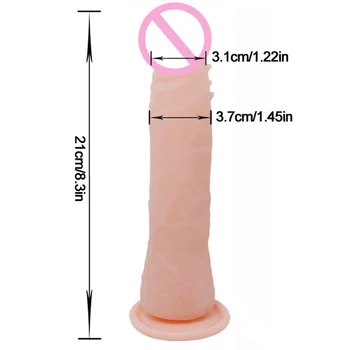 YEMA Huge Horse Realistic Big Dildo Vibrator Mini Bullet Vibrators for Women Mature Female Vagina Fullness Clitoris Massager 6