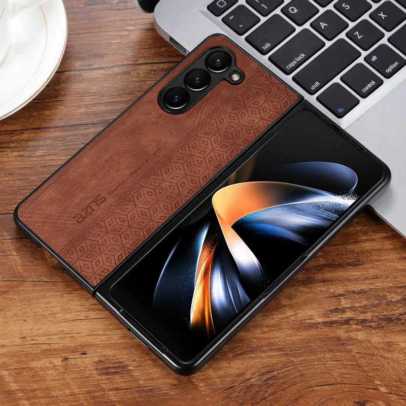 Luxury Shockproof Leather Armor Case - Premium Protective Cover