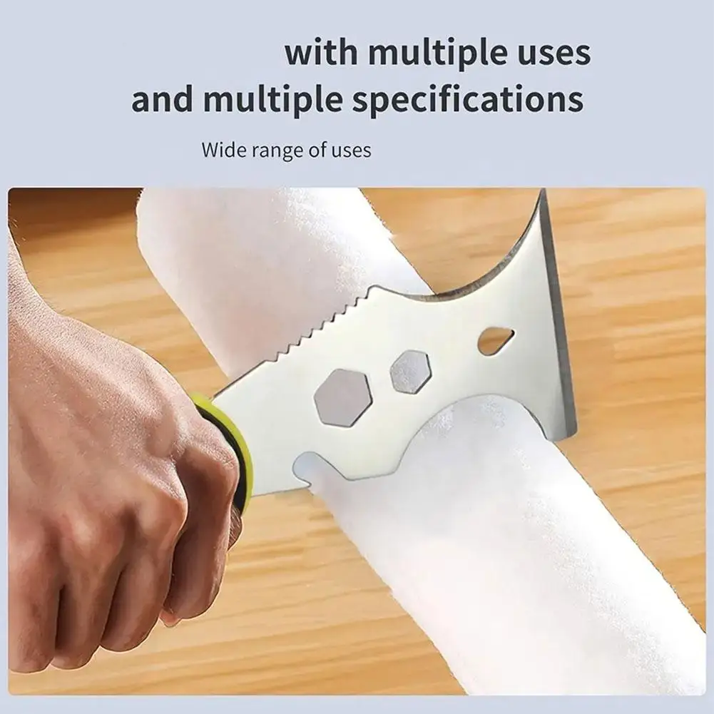 Putty Knife Scraper 15 IN 1 Multifunctional Stainless Steel Putty Knife Spatula Scraper Cleaning DIY